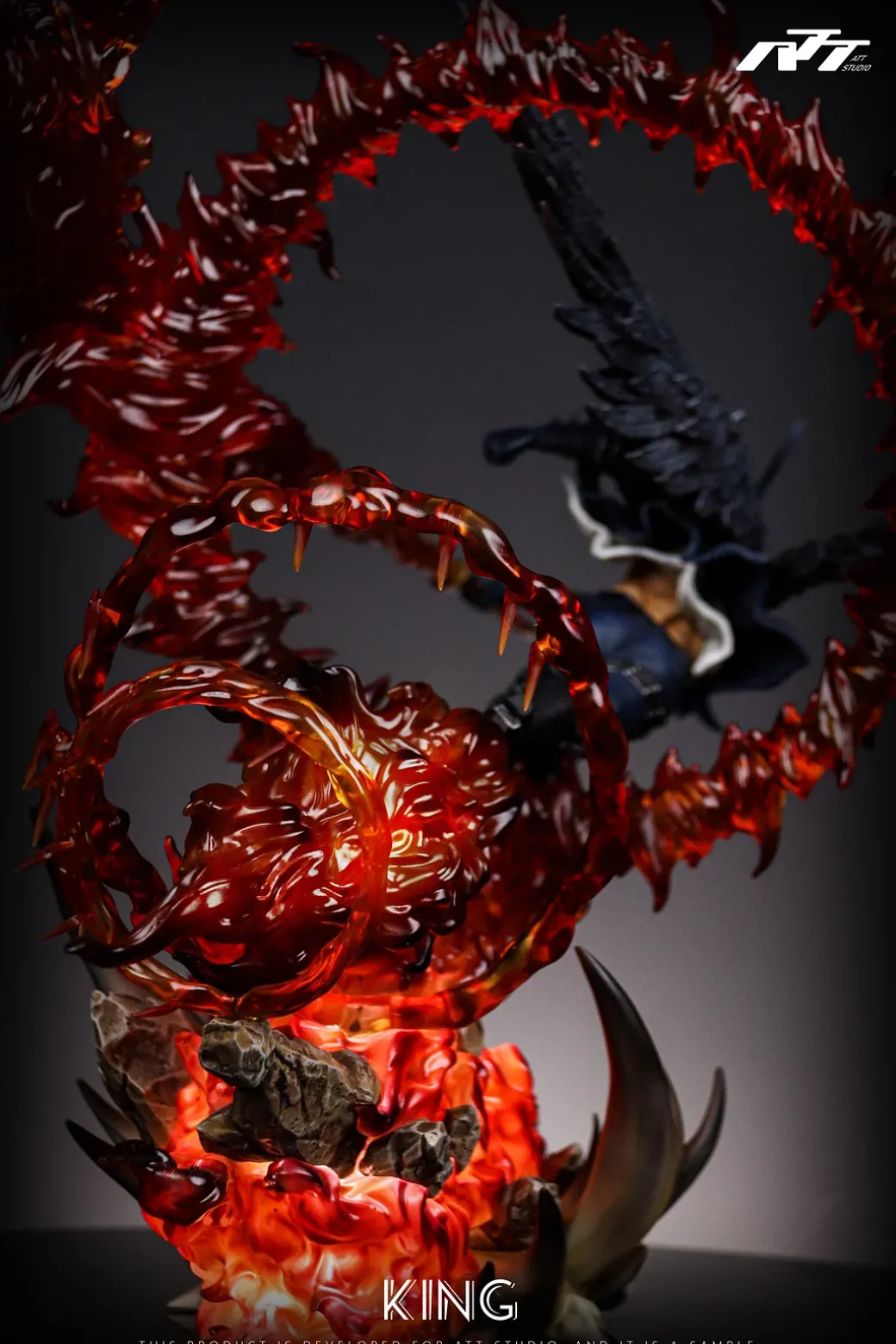 King with LED - ONE PIECE Resin Statue - ATT Studio