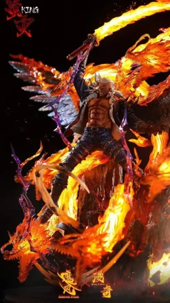King with LED - ONE PIECE Resin Statue - More Fun Studio