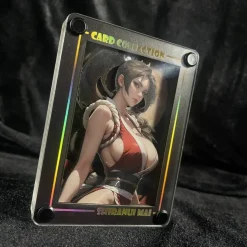 KKCCUS-007 & 008 & 009 Mai Shiranui 3D Card Stand Display - The King of Fighters - B&W Studio