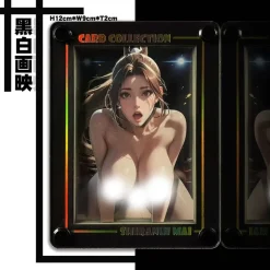 KKCCUS-007 & 008 & 009 Mai Shiranui 3D Card Stand Display - The King of Fighters - B&W Studio