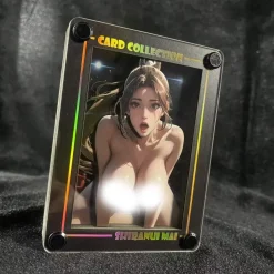 KKCCUS-007 & 008 & 009 Mai Shiranui 3D Card Stand Display - The King of Fighters - B&W Studio