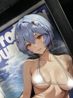 KKMZ-002 Rei Ayanami 3D Decorative Painting - (EVA) Neon Genesis EVAngelion - Kaitouken Koubou Studio