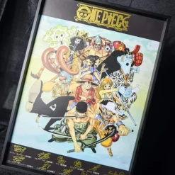 KKSP-001 Straw Hat Crew With Voice Actor's Signatures Decorative Painting - ONE PIECE - Kaitouken Koubou Studio