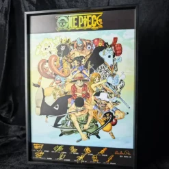 KKSP-001 Straw Hat Crew With Voice Actor's Signatures Decorative Painting - ONE PIECE - Kaitouken Koubou Studio