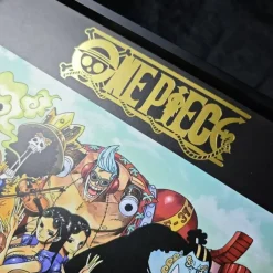 KKSP-001 Straw Hat Crew With Voice Actor's Signatures Decorative Painting - ONE PIECE - Kaitouken Koubou Studio