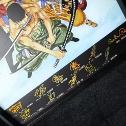 KKSP-001 Straw Hat Crew With Voice Actor's Signatures Decorative Painting - ONE PIECE - Kaitouken Koubou Studio