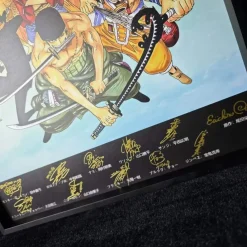 KKSP-001 Straw Hat Crew With Voice Actor's Signatures Decorative Painting - ONE PIECE - Kaitouken Koubou Studio