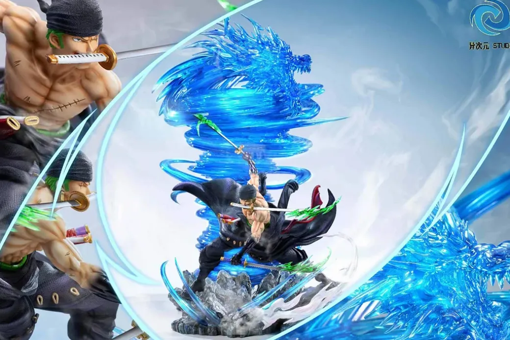 Kokujo: O Tatsumaki Roronoa Zoro - ONE PIECE Resin Statue - YiCiYuan Studio