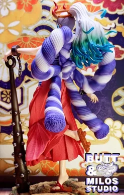 Kozuki Hiyori & Yamato - ONE PIECE Resin Statue - Butt & Milos.Studios