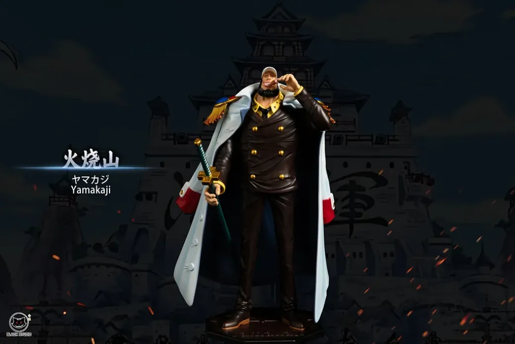 Kurouma Tensei & Yamakaji & Doberman - ONE PIECE Resin Statue - Black Studios
