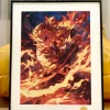 Kyojuro Rengoku Decorative Painting - Demon Slayer: Kimetsu No Yaiba - Xingkong Studio