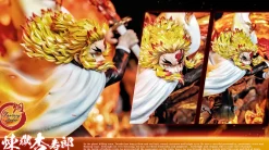 Kyojuro Rengoku with LED - Demon Slayer: Kimetsu no Yaiba Resin Statue - Fantasy Studios