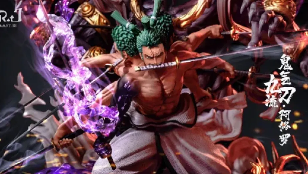 Kyutoryu Roronoa Zoro - ONE PIECE Resin Statue - MR.J Studio