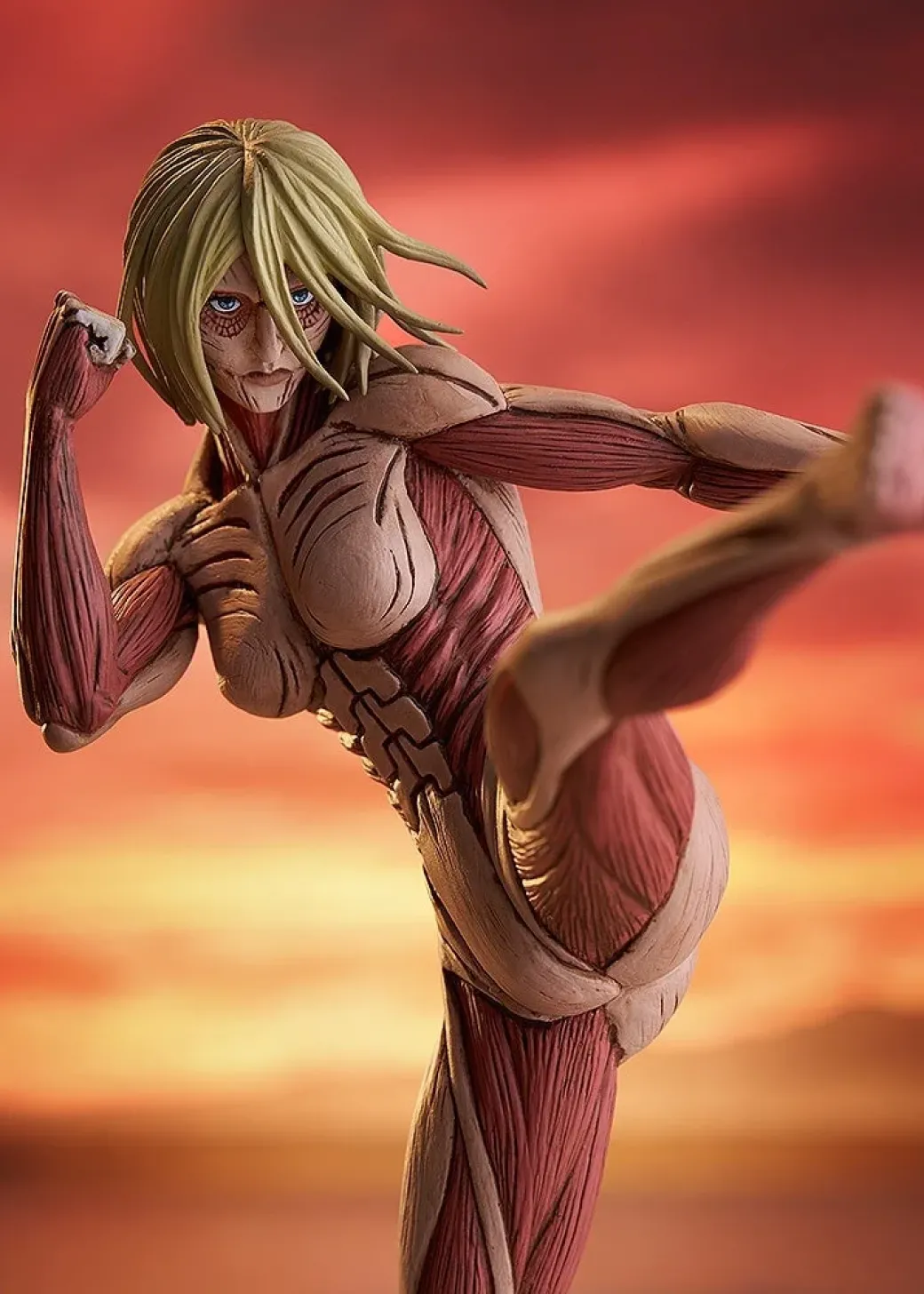 L Size POP UP PARADE Series Female Titan Ver. Annie Leonhart - Attack On Titan Official Statue - Good Smile Company