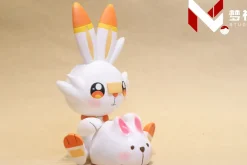 Lantern Festival Scorbunny - Pokemon Resin Statue - MengShe Studio