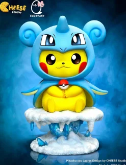Lapras Cosplay Pikachu - Pokemon Resin Statue - CHEESE Studio