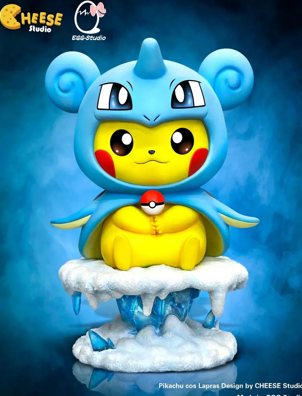 Lapras Cosplay Pikachu - Pokemon Resin Statue - CHEESE Studio