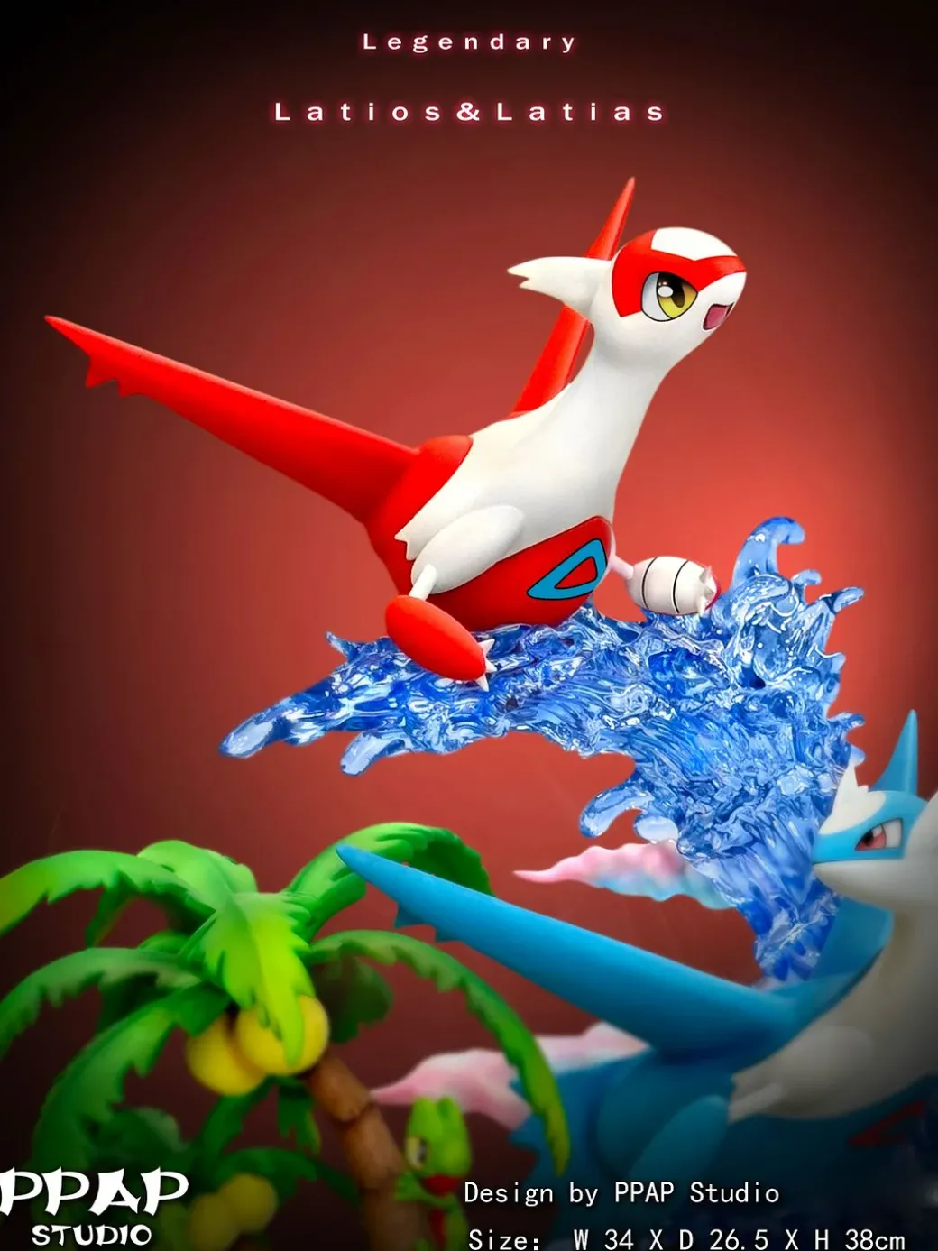 Latios & Latias - Pokemon Resin Statue - PPAP Studios