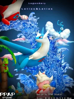 Latios & Latias - Pokemon Resin Statue - PPAP Studios