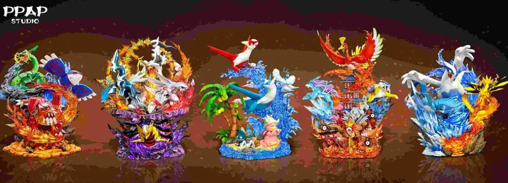 Latios & Latias - Pokemon Resin Statue - PPAP Studios