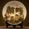 Laying Lucky Meowth - Pokemon Resin Statue - VS Studios