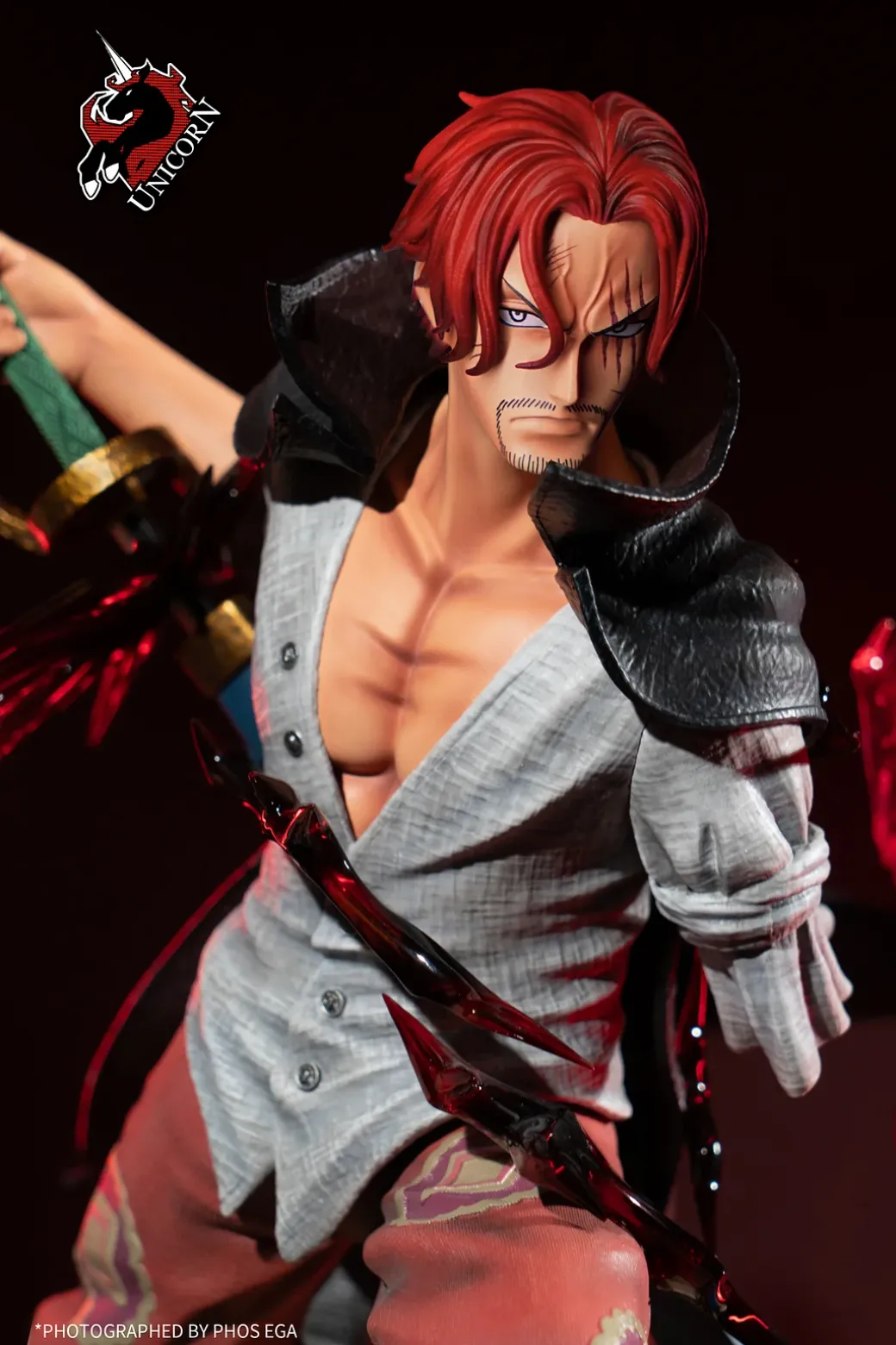 Legend 99 Series Straw Hat Monkey D. Luffy & Red Hair Shanks - ONE PIECE Resin Statue - Unicorn Studios