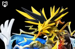 Legend Series Burning Lengend Legendary Birds & Lugia with LED - Pokemon Resin Statue - MFC Studios