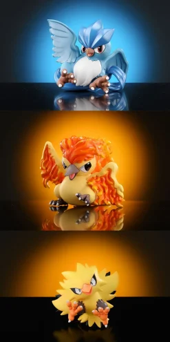 Legendary Birds - Pokemon Resin Statue - Digital Monster Studio