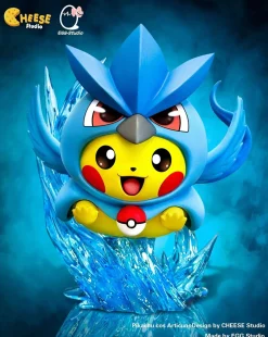 Legendary Birds Cosplay Pikachu - Pokemon Resin Statue - CHEESE Studio