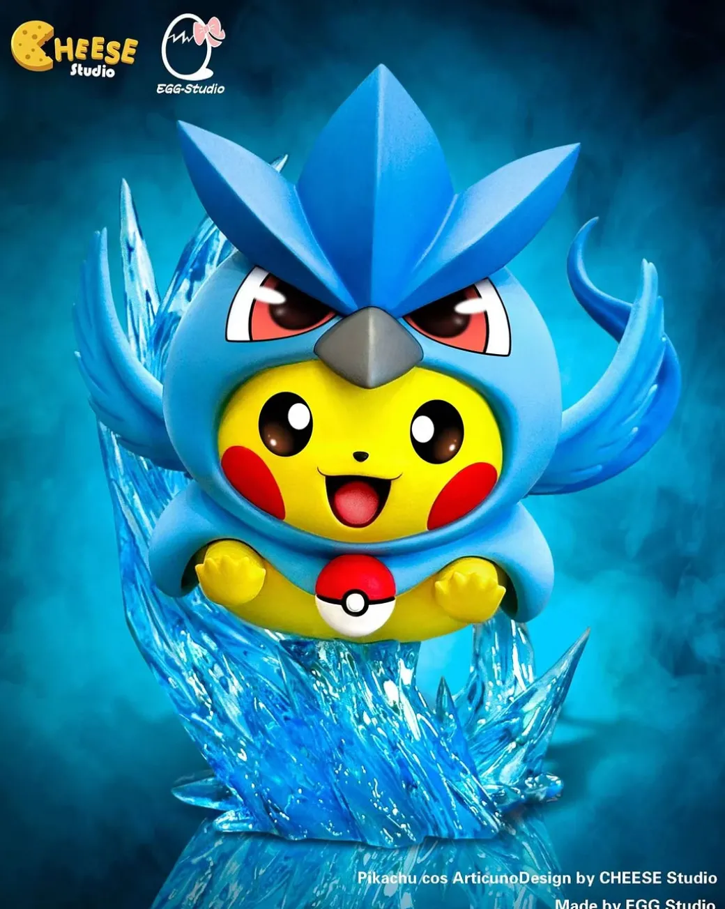 Legendary Birds Cosplay Pikachu - Pokemon Resin Statue - CHEESE Studio