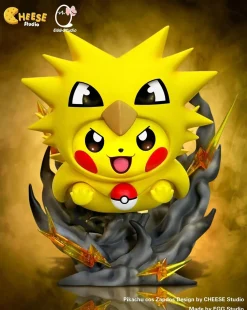 Legendary Birds Cosplay Pikachu - Pokemon Resin Statue - CHEESE Studio