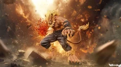 Leomon with LED - Digimon Statue - Soar Studio