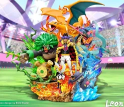 Leon with LED - Pokemon Resin Statue - EGGS Studios