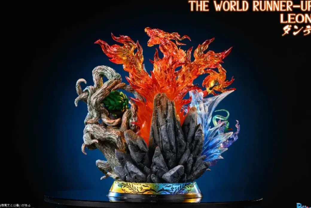 Leon with LED - Pokemon Resin Statue - PCHouse Studios