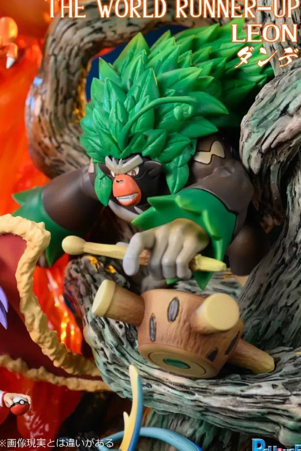 Leon with LED - Pokemon Resin Statue - PCHouse Studios