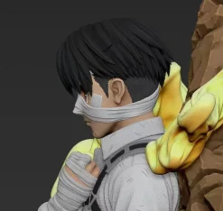 Levi Ackerman - Attack On Titan Resin Statue - Freedom Studio