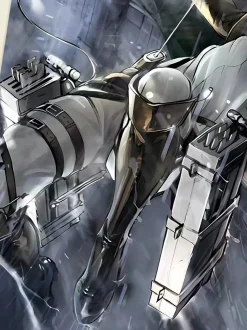 Levi Ackerman Decorative Painting - Attack on Titan - Xingkong Studio