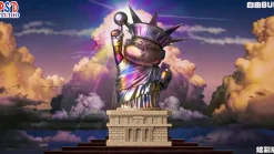 Liberty Cosplay Fat Majin Buu - Dragon Ball Resin Statue - PSD Studios