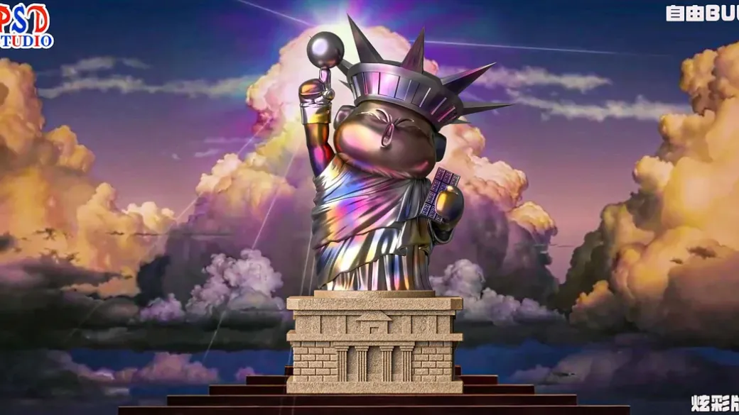 Liberty Cosplay Fat Majin Buu - Dragon Ball Resin Statue - PSD Studios