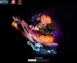 Licensed Big Mom Charlotte Linlin & Kaido with LED - ONE PIECE Resin Statue - JIMEI Palace Studios