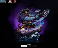 Licensed Big Mom Charlotte Linlin & Kaido with LED - ONE PIECE Resin Statue - JIMEI Palace Studios