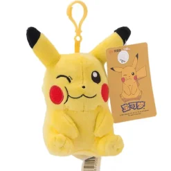 Licensed Chewing Pikachu Super Soft Short Plush Doll Charms - Free Shipping - Pokemon [In Stock]