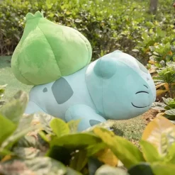 Licensed Crinkling Smile Bulbasaur Super Soft Short Plush Doll - Free Shipping - Pokemon [In Stock]