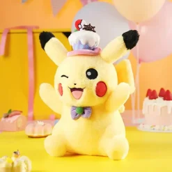 Licensed Dessert Ver. Pikachu Super Soft Short Plush Doll - Free Shipping - Pokemon [In Stock]