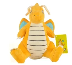 Licensed Dragonite Super Soft Short Plush Doll - Free Shipping - Pokemon [In Stock]