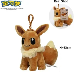 Licensed Eevee Super Soft Short Plush Doll Charms - Free Shipping - Pokemon [In Stock]