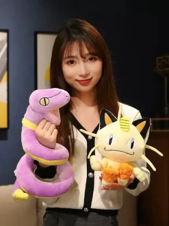 Licensed Ekans Super Soft Short Plush Doll - Free Shipping - Pokemon [In Stock]