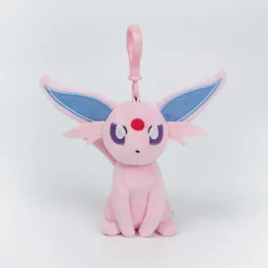 Licensed Espeon Super Soft Short Plush Doll Charms - Free Shipping - Pokemon [In Stock]