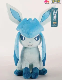 Licensed Glaceon Super Soft Short Plush Doll - Free Shipping - Pokemon [In Stock]