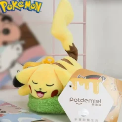 Licensed Grassland Ver. Pikachu Super Soft Short Plush Doll Charms - Free Shipping - Pokemon [In Stock]
